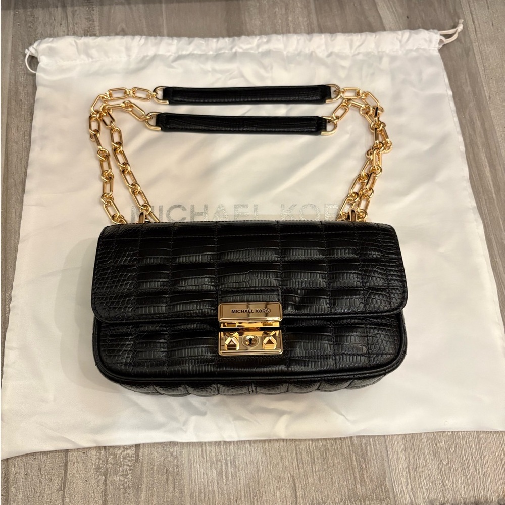 Michael Kors - Tribeca Small Quilted Leather Shoulder Bag